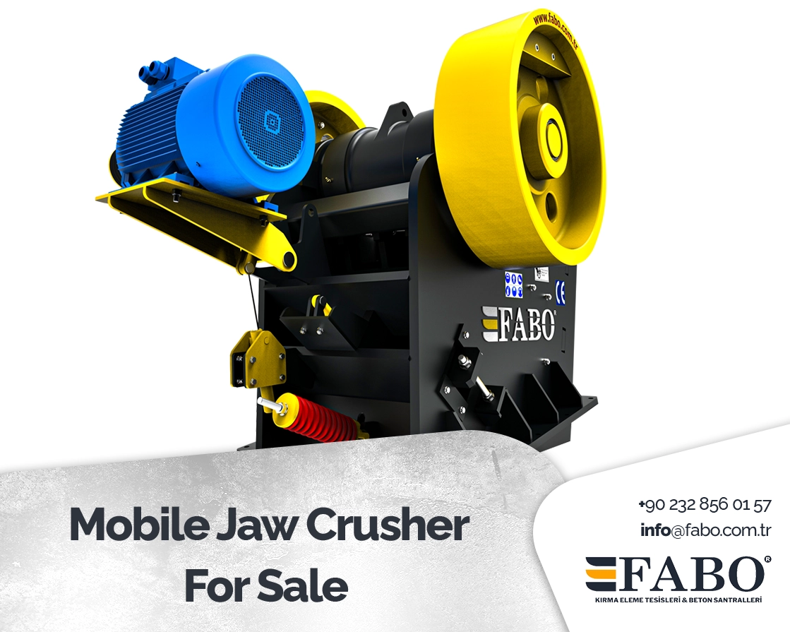 Mobile Jaw Crusher For Sale Mobile Crusher Plant For Sale Fabo