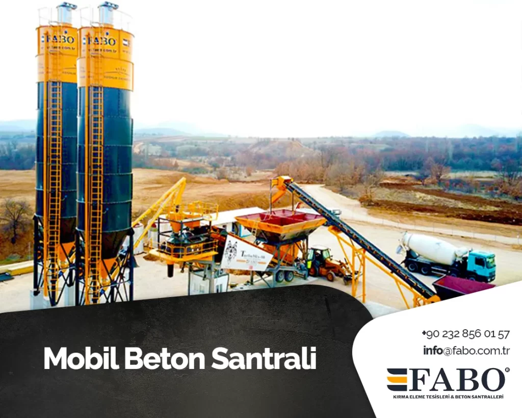 Mobil Beton Santrali Mobil Beton Santralleri