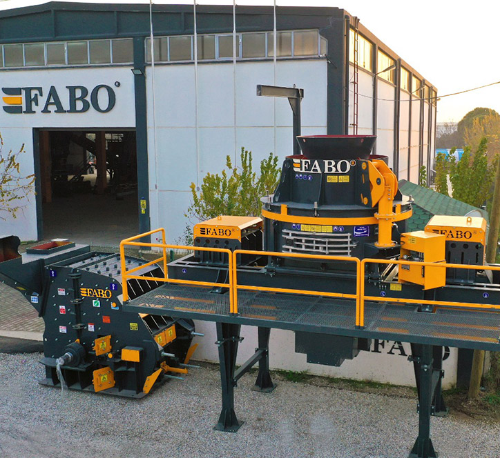 Advantages of FABO Vertical Shaft Impact Crusher