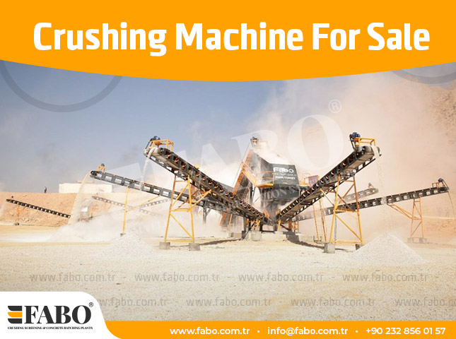 Crushing Machine For Sale