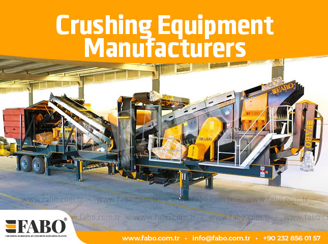 Crushing Equipment Manufacturers