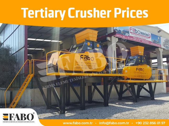 Tertiary Crusher Prices