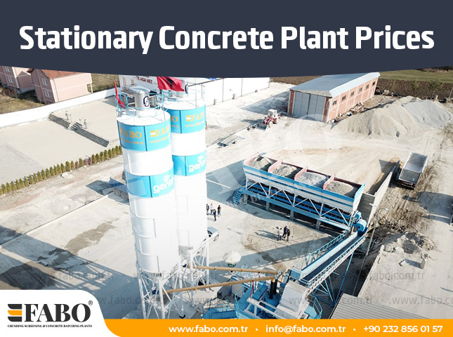 Prices of Stationary Concrete Batching Plant