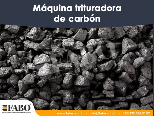 Máquina trituradora de carbón