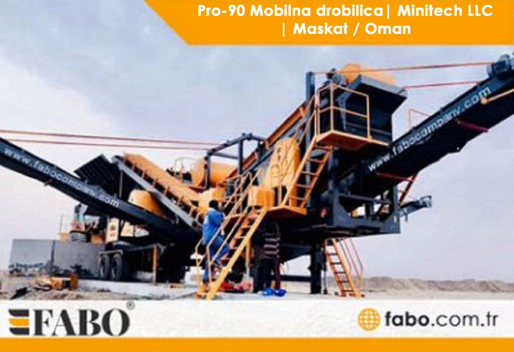 Pro-90 Mobilna drobilica| Minitech LLC | Maskat / Oman