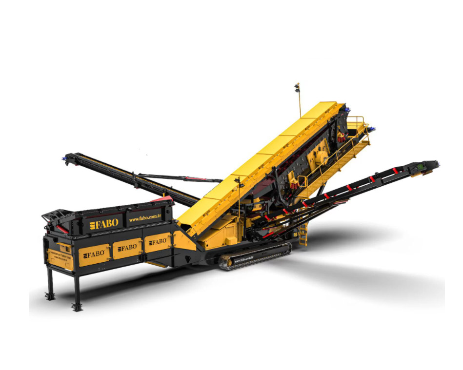 Crawler Screening Plant