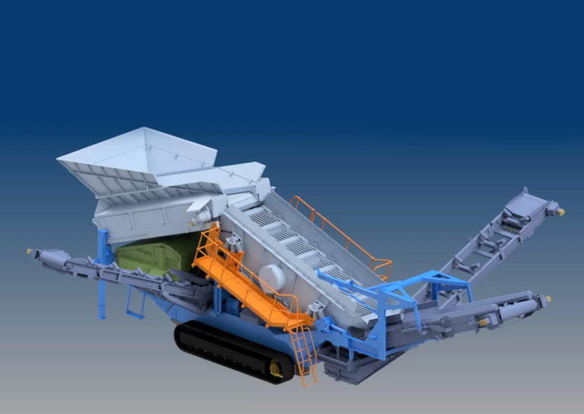 Crawler Screening Plant