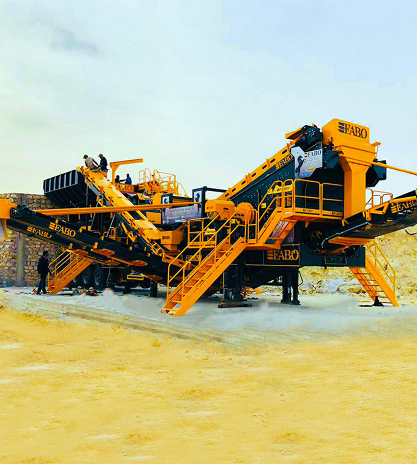 FABO Global Used Crushing Plant