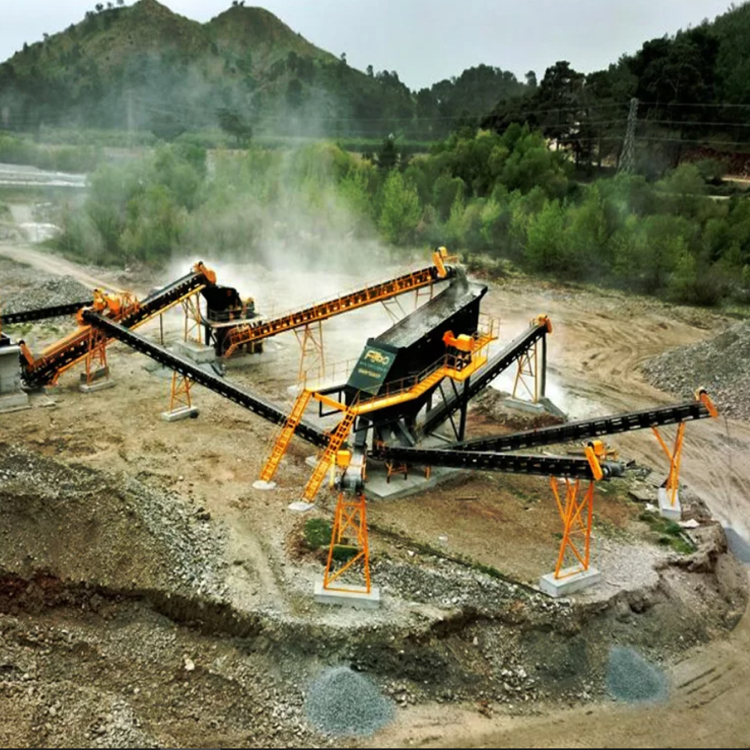 Stationary Rock Crushing Screening Plants