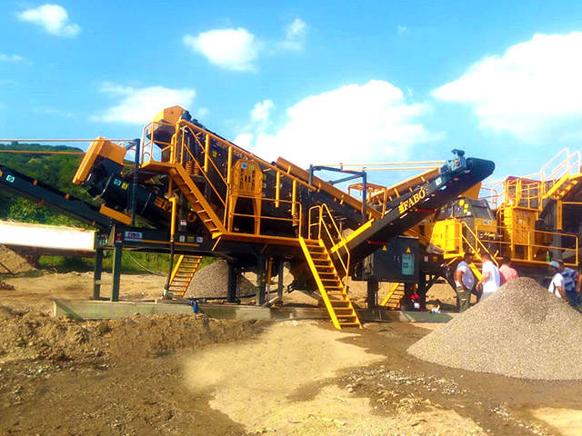 мобильная дробильная установка - Гусеничная Дробилка - Fabo