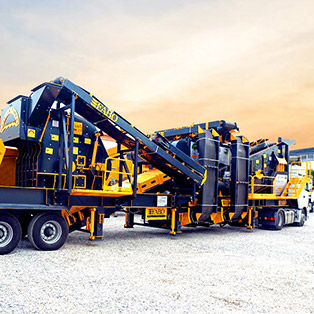 Mobile Secondary Crushing and Screening Plants