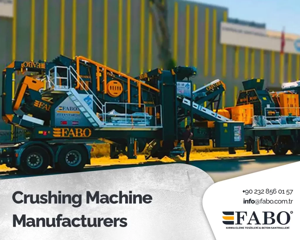 Crushing Machine Manufacturers