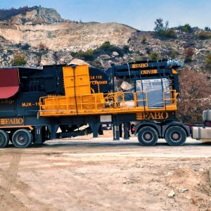 mobile jaw crusher