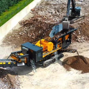 mobile jaw crusher