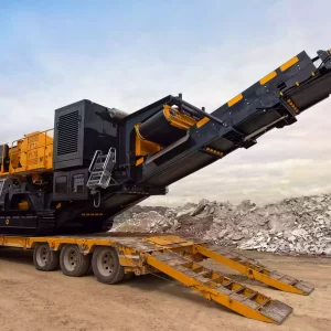 mobile jaw crusher