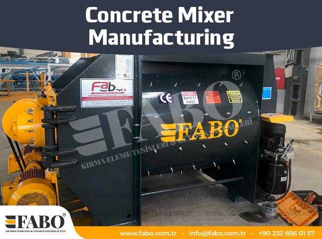 Concrete Mixer Manufacturing