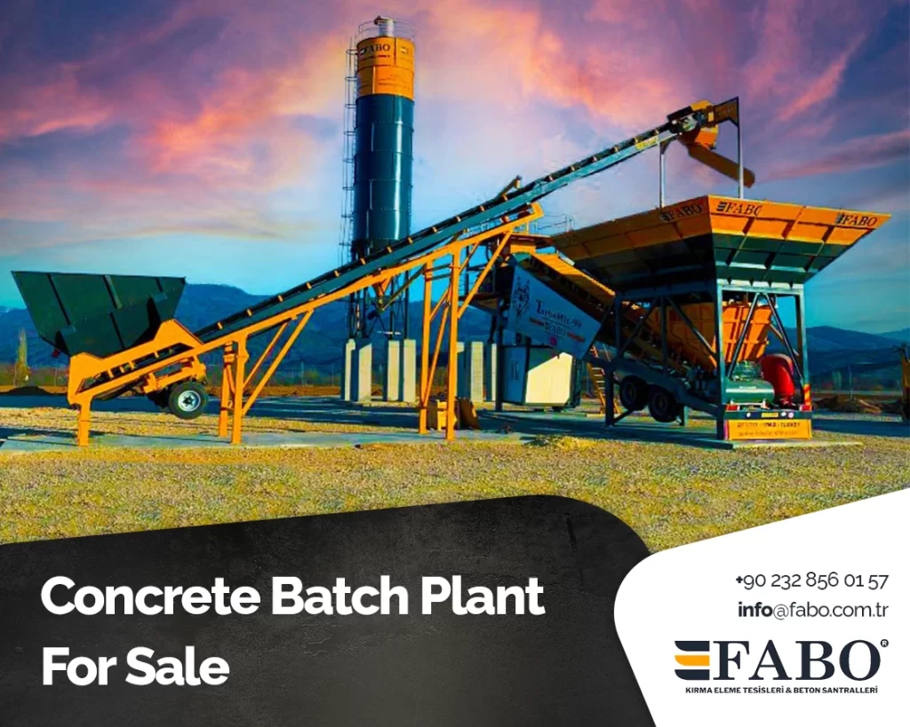 Concrete Batch Plant For Sale