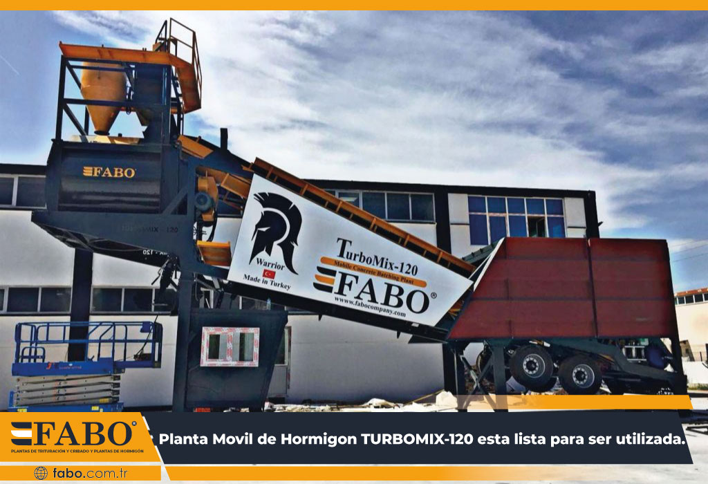 Planta dosificadora de hormigón móvil1