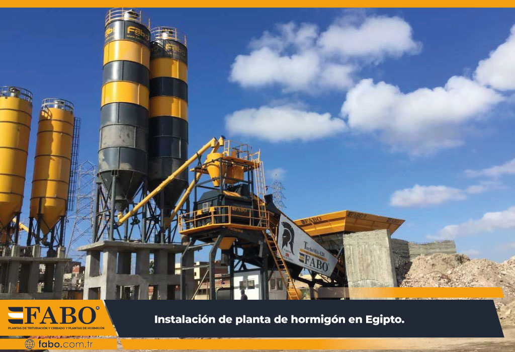 Planta dosificadora de hormigón móvil