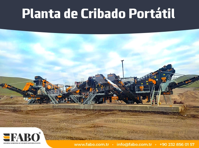 Planta de Cribado Portátil