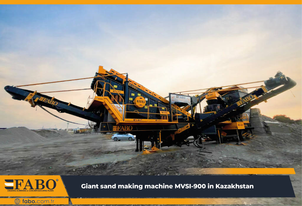 mobile vertical shaft impact crusher