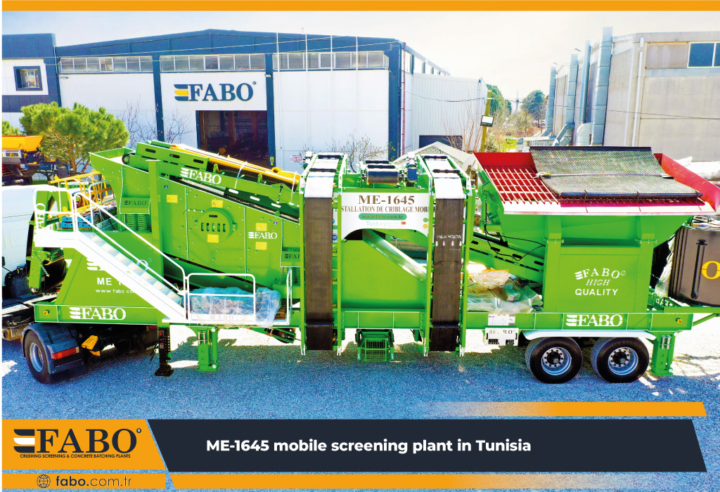 mobile screening plant