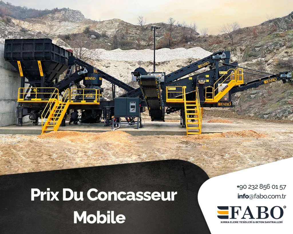 Prix Du Concasseur Mobile