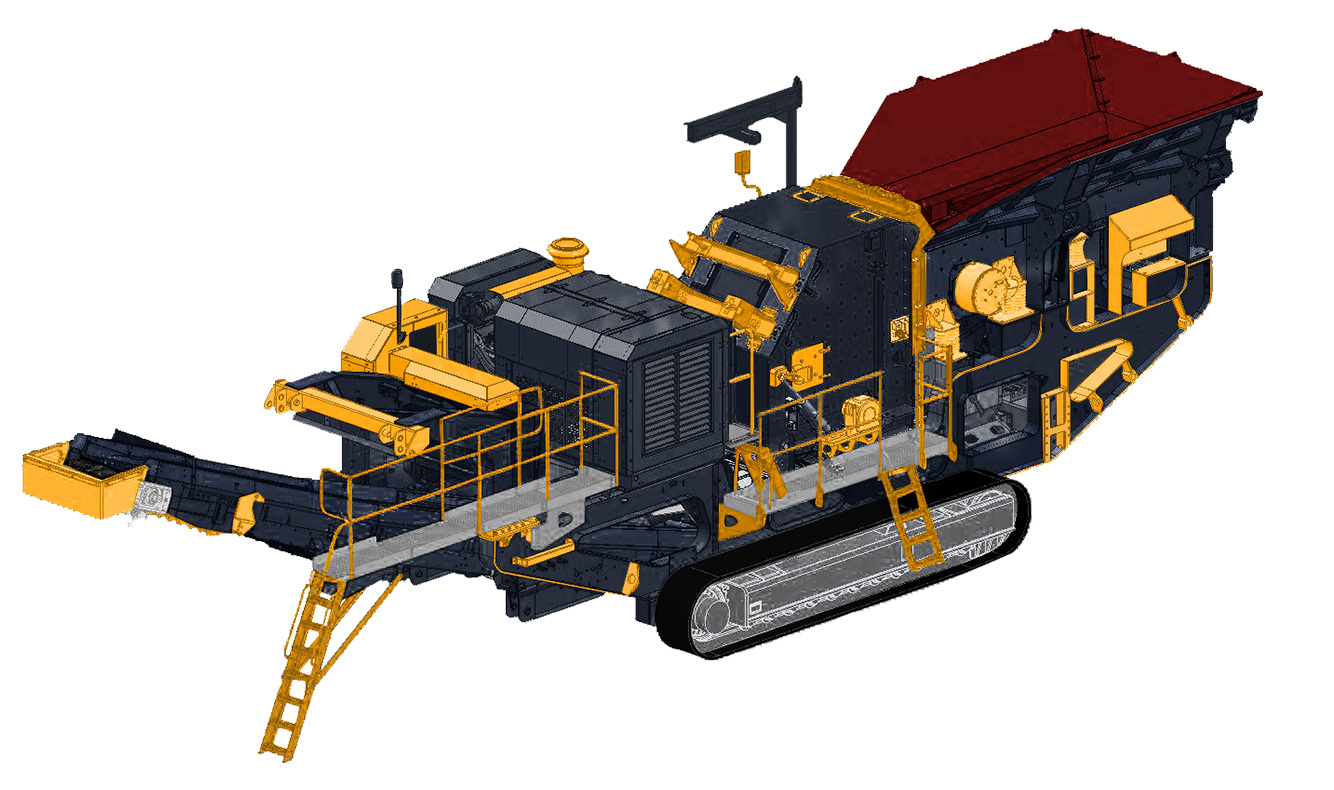 tracked impact crusher