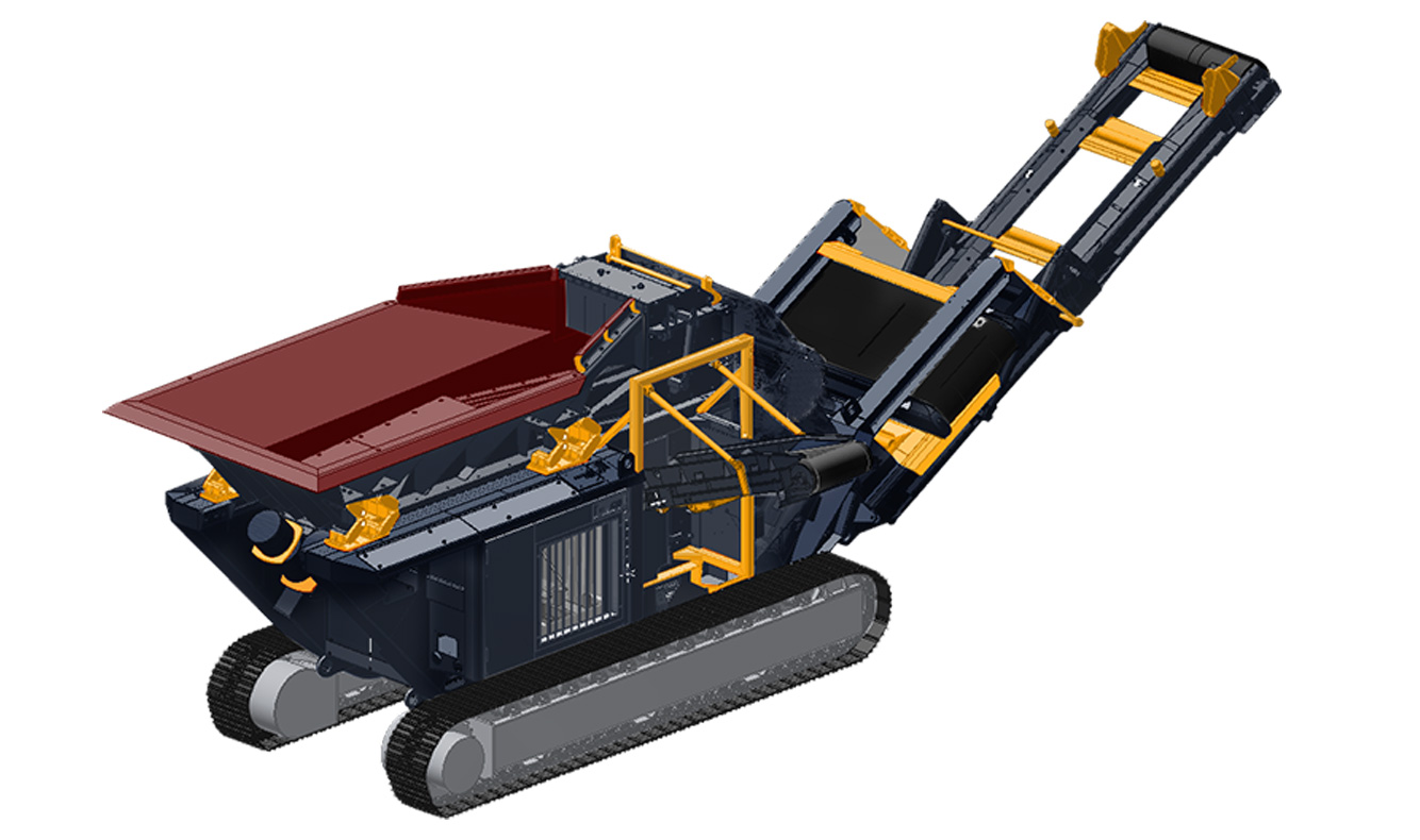 tracked impact crusher