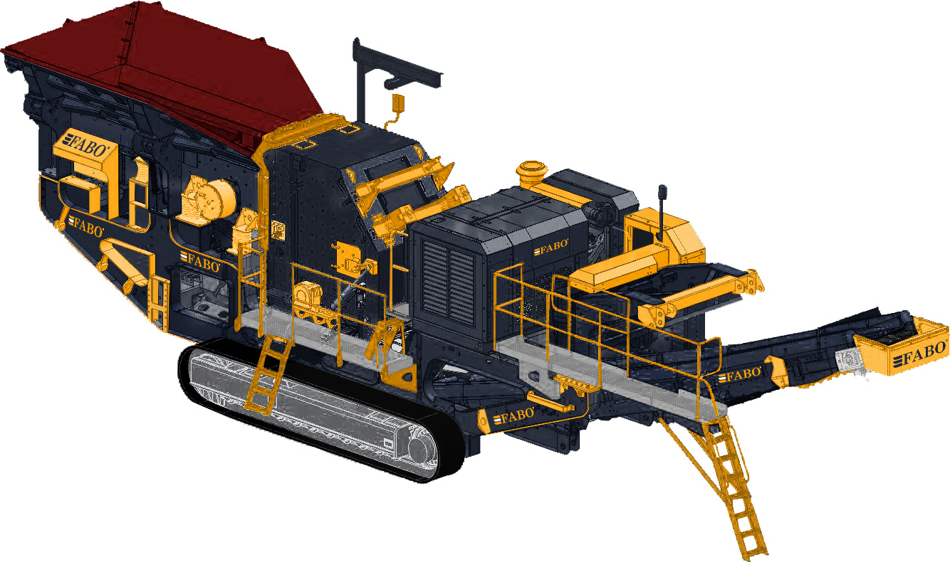 tracked impact crusher