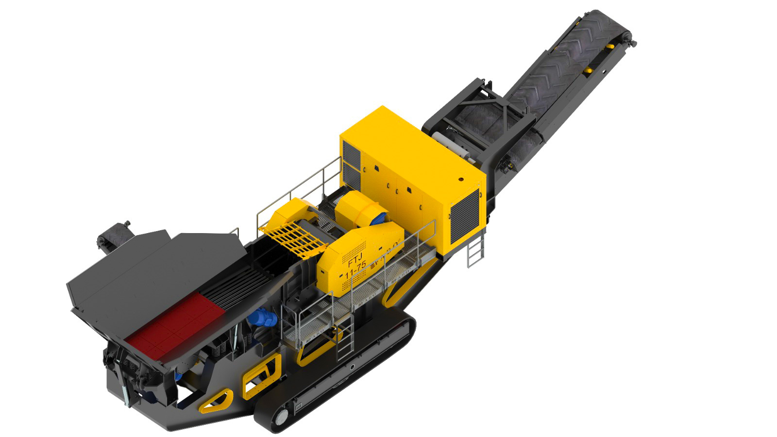 tracked jaw crusher