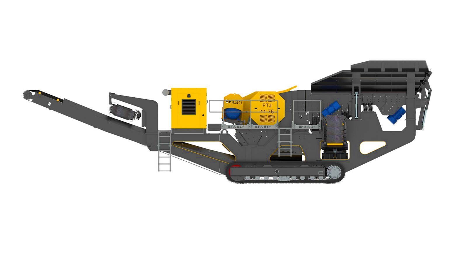 tracked jaw crusher