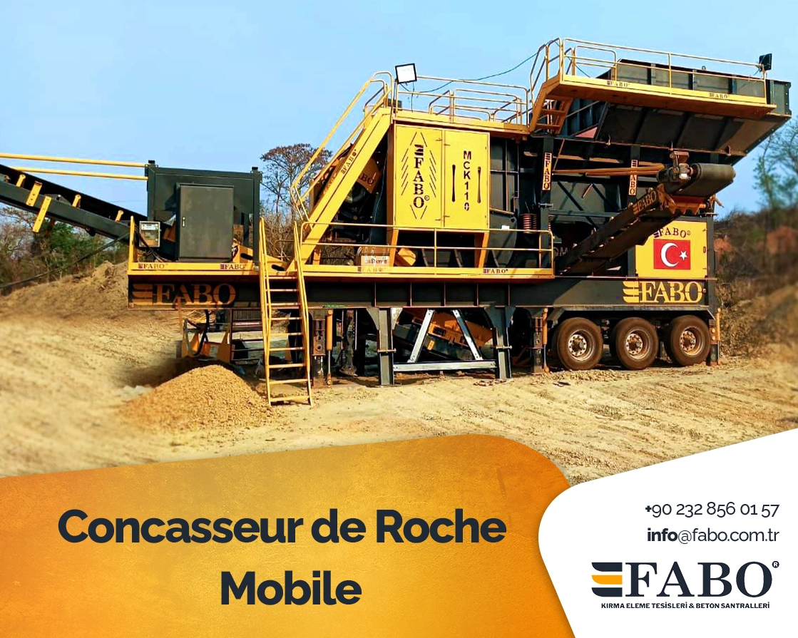 Concasseur de Roche Mobile