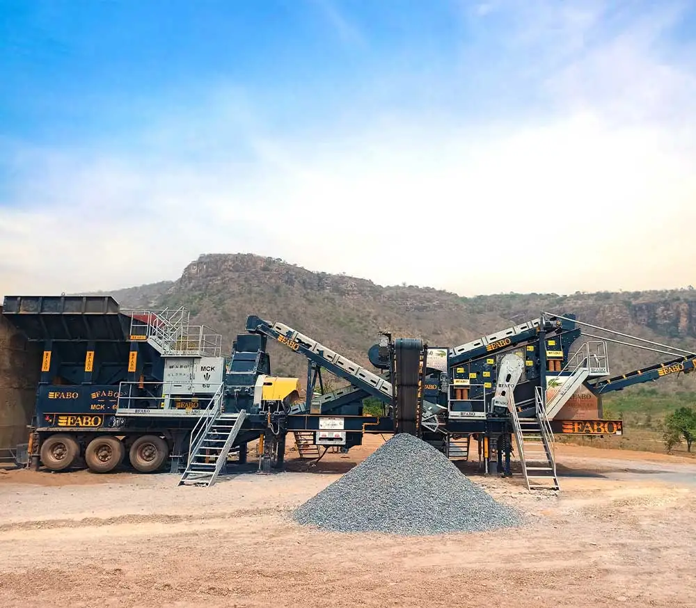 FABO Mobile Crusher Plants