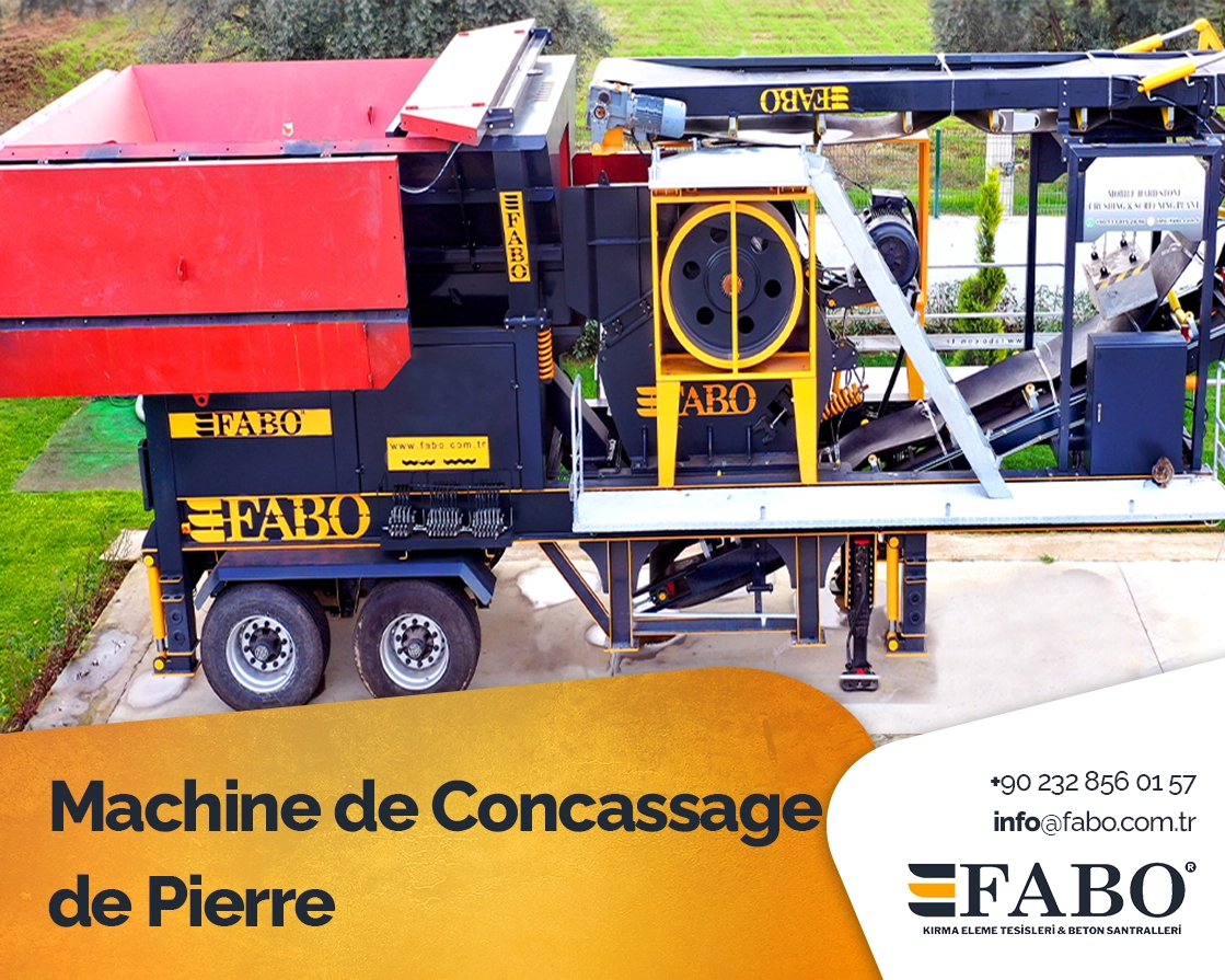 Machine de Concassage de Pierre