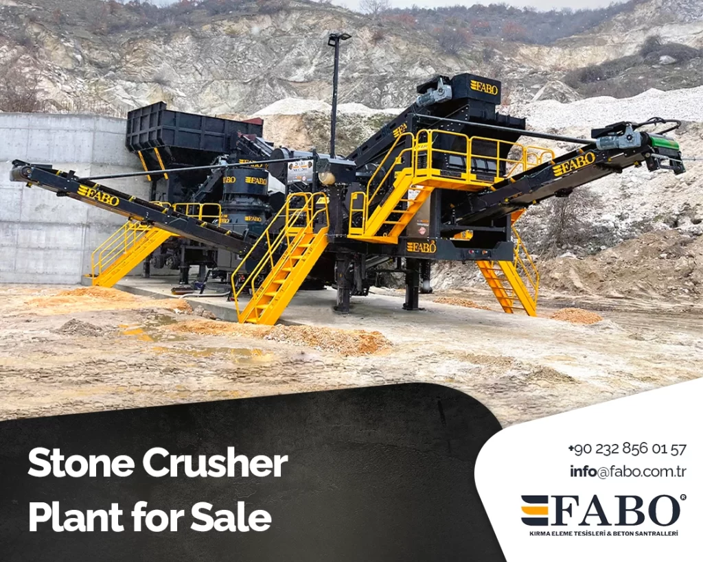 Stone crusher plant for sale