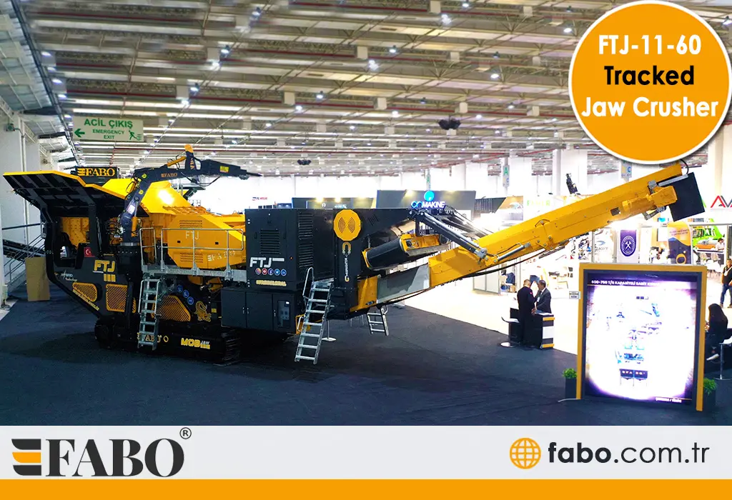 FTJ-11-60 Tracked Jaw Crusher