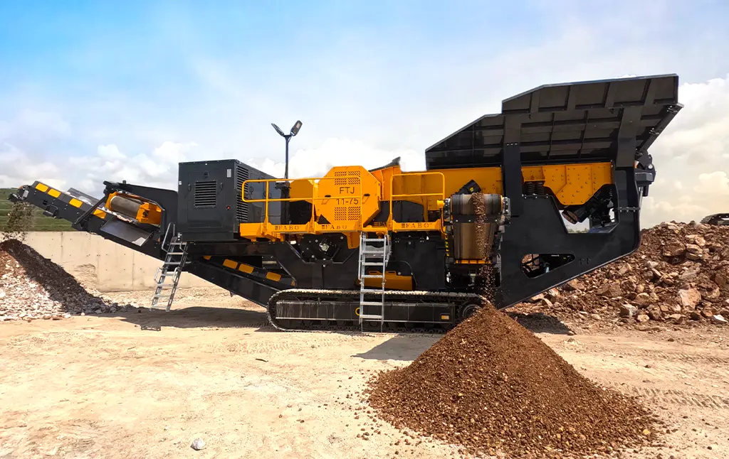 mobile jaw crusher