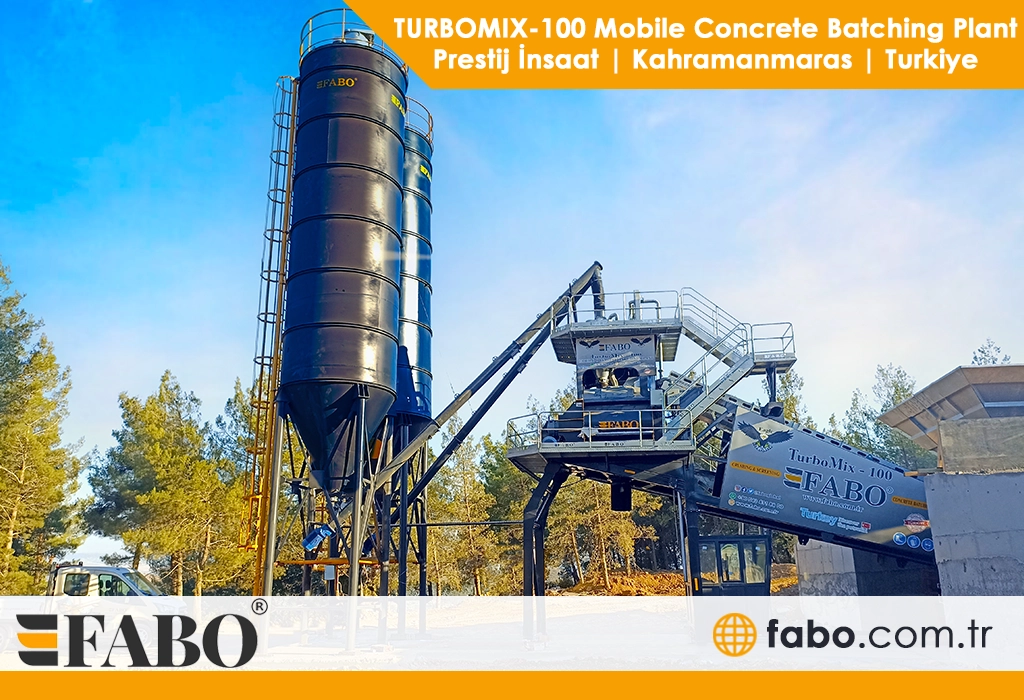 mobile concrete batching plant