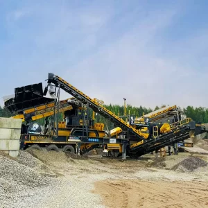 mobil vertical shaft impact crusher