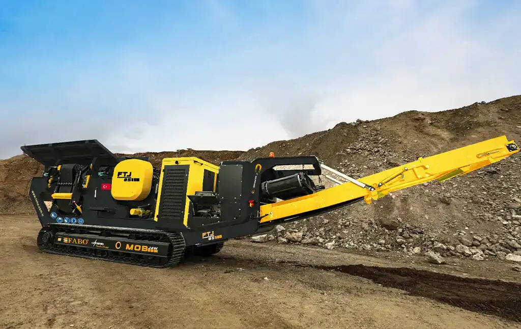 mobile jaw crusher