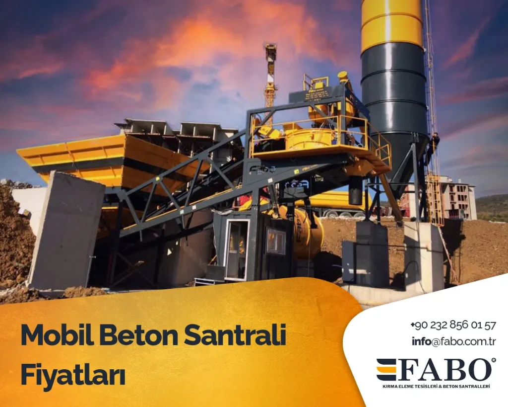 Mobil Beton Santrali Fiyatları