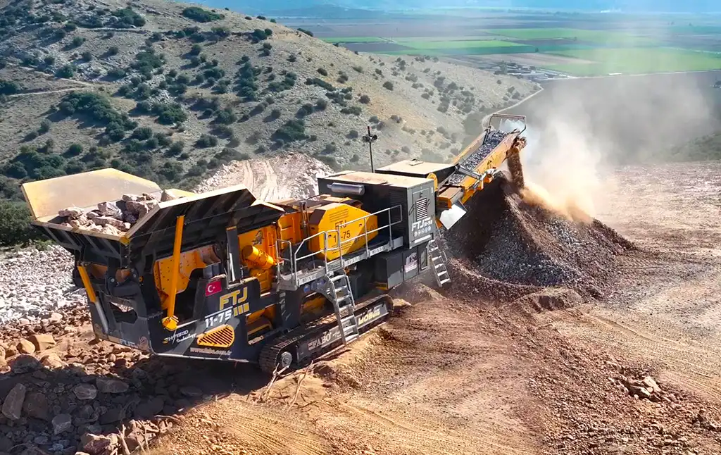 mobile jaw crusher
