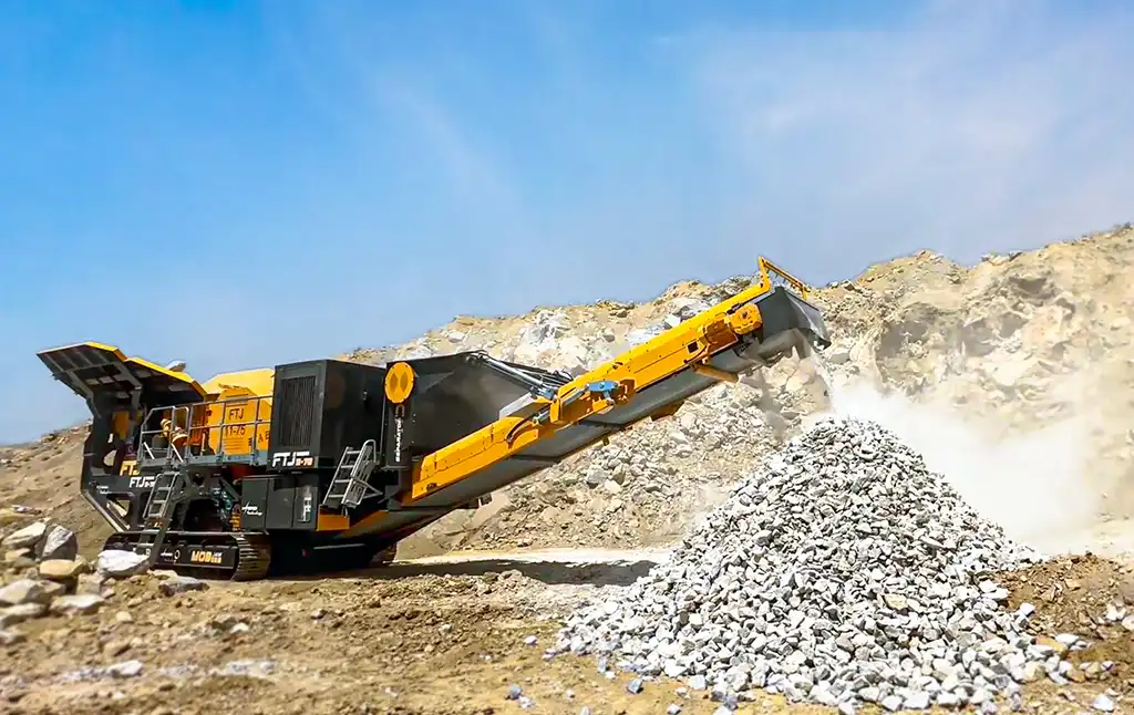mobile jaw crusher