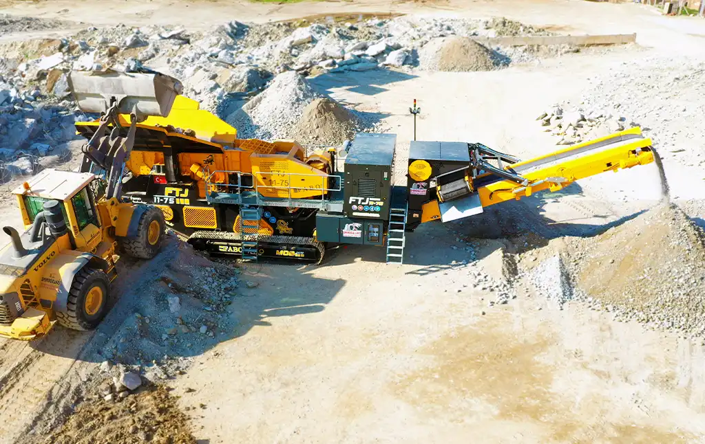 mobile jaw crusher