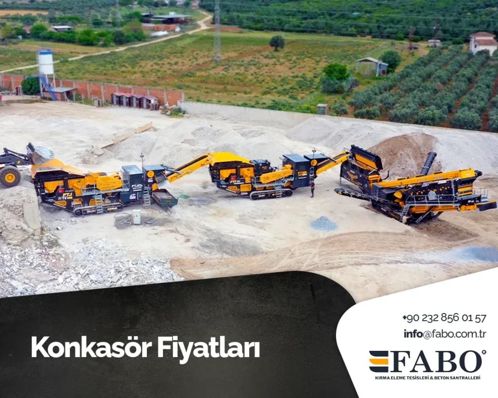 Konkasör Fiyatları