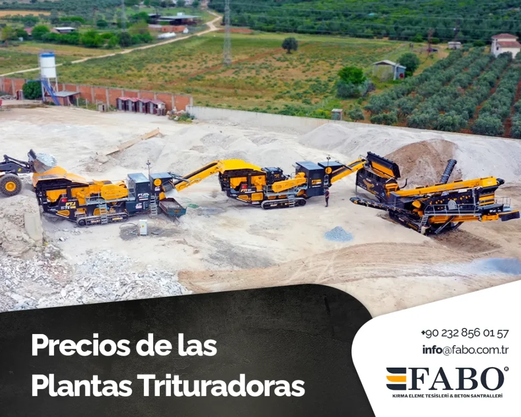 Precios de las Plantas Trituradoras