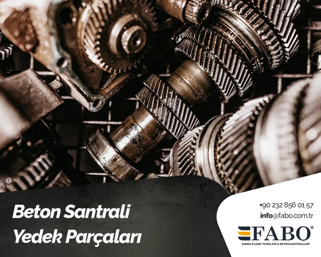 Beton Santrali Yedek Parçaları