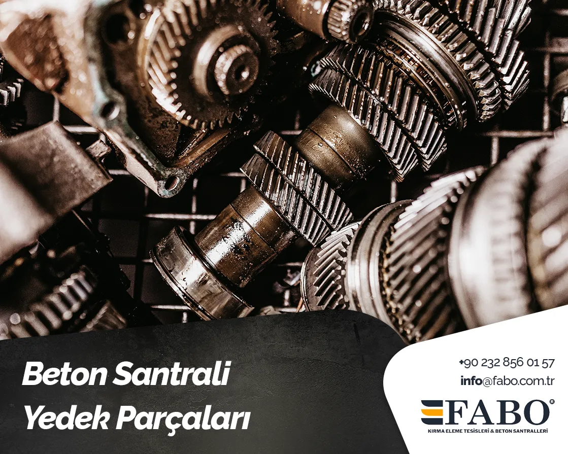 Beton Santrali Yedek Parçaları