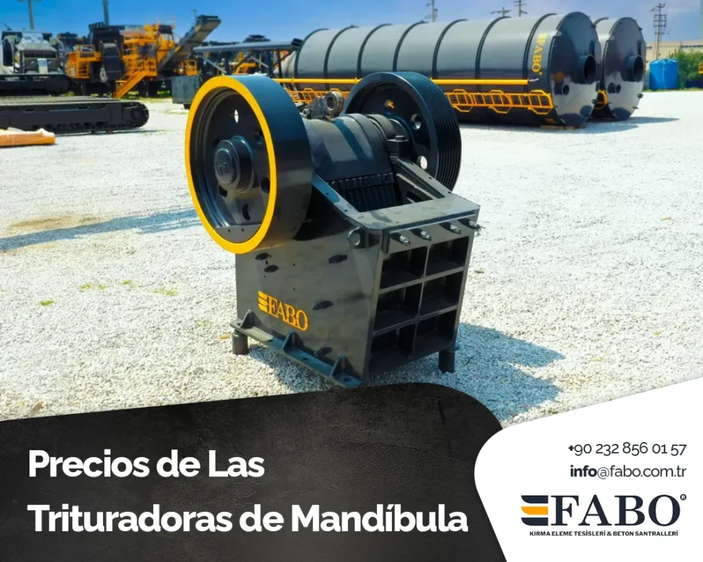 Precios de Las Trituradoras de Mandíbula